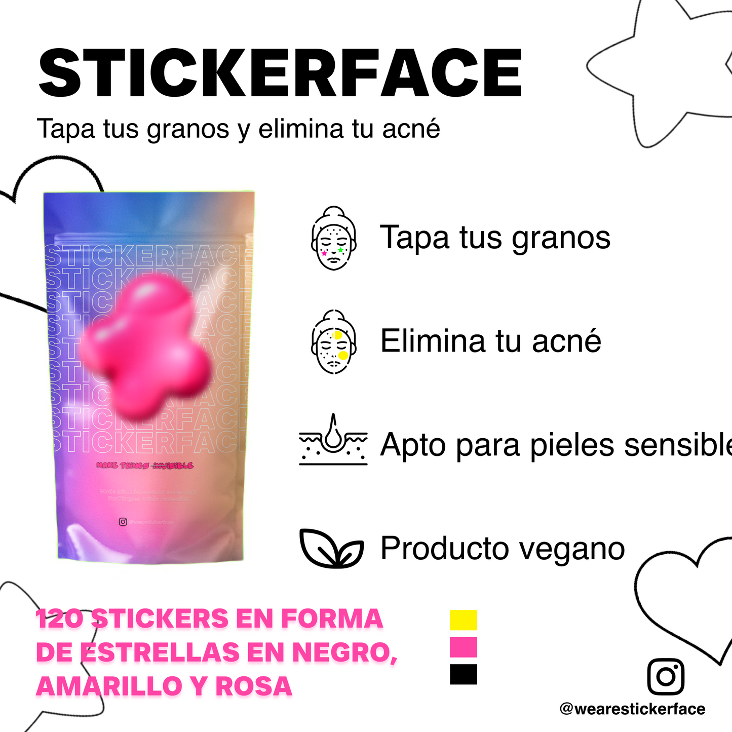 Bundle Pack Estrellas & Corazones